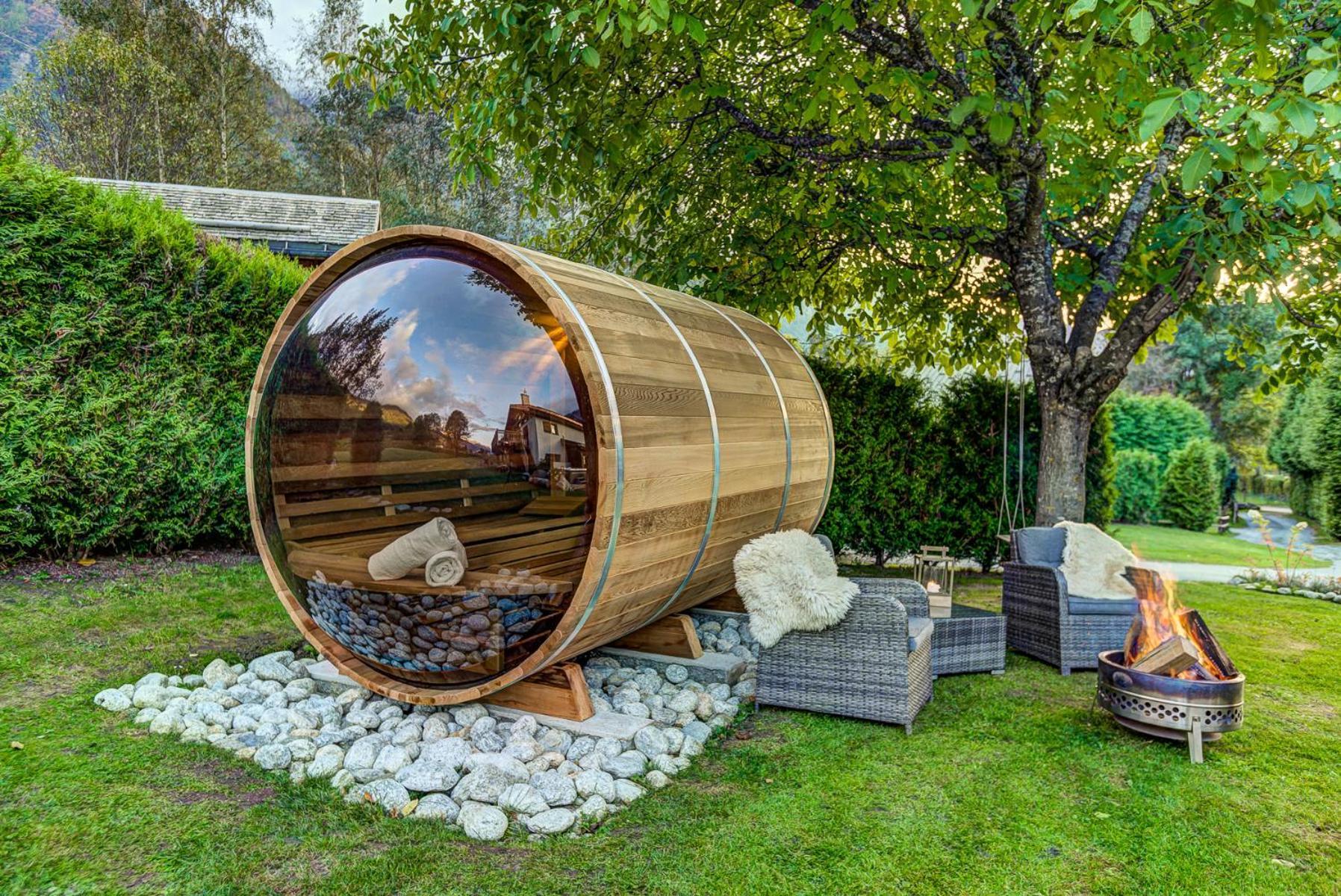 Tiki Lodge - Hot Tub & Sauna シャモニー エクステリア 写真