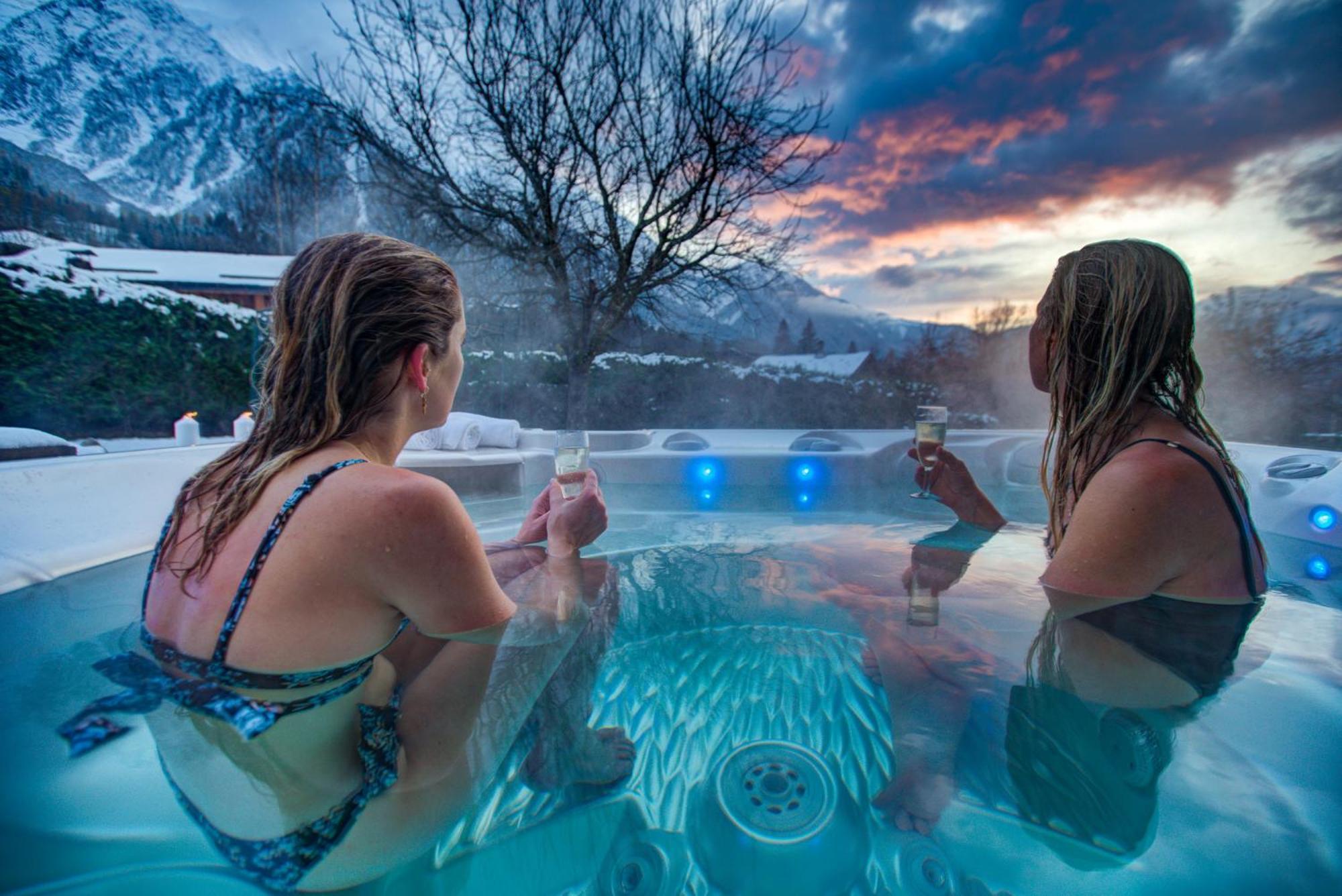 Tiki Lodge - Hot Tub & Sauna シャモニー エクステリア 写真